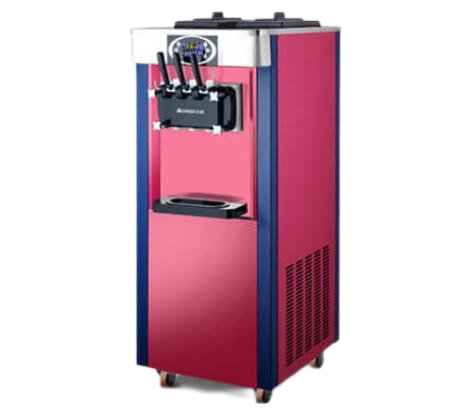 máquina vertical para hacer helados suaves