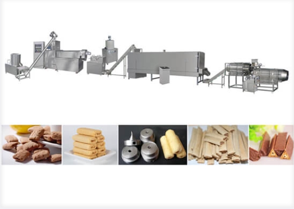 core filling snack production line