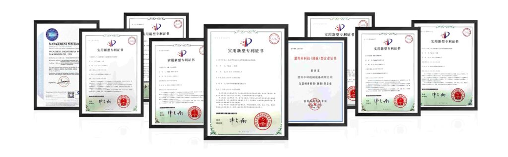 certification of packing machine factory